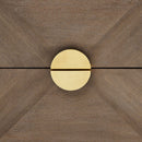 Valencia 2 Drawers Square Side Table by Lavishway | Side Tables-23608