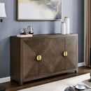 Valencia 4 Doors Walnut Sideboard by Lavishway | Sideboards-23468
