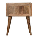 Vector 2 Drawers Screen Printed Bedside Table by Lavishway | Bedside Tables-51957