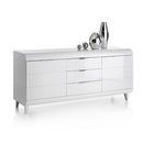 Vega White High gloss Sideboard by Lavishway | Sideboards-23516