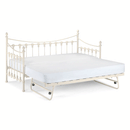 Versailles Metal Stone White Day Bed by Lavishway | Sofa Beds-60571