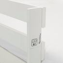 Versailles Metal Stone White Day Bed by Lavishway | Sofa Beds-60573