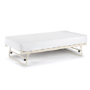 Versailles Metal Stone White Underbed Trundle by Lavishway | Underbed Trundle-60567