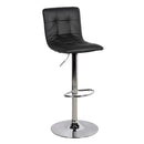 Vigo Contemporary Leather Bar Stool by Lavishway | Bar Stools-38139