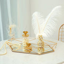 Vintage Glass Metal Storage Tray by Lavishway | Decorative Trays-38322