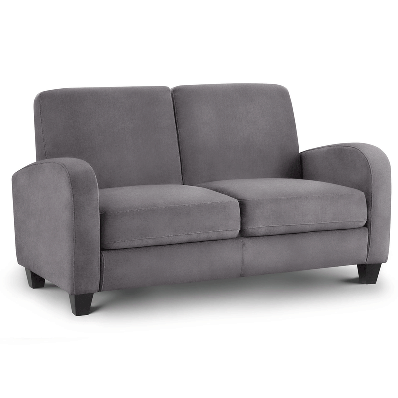 Vivo Upholstered Fabric 2 Seater Sofa by Lavishway | Fabric Sofas-60553