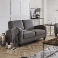 Vivo Upholstered Fabric 2 Seater Sofa by Lavishway | Fabric Sofas-60551