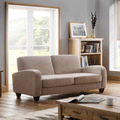 Vivo Upholstered Fabric 3 Seater Sofa by Lavishway | Fabric Sofas-60539