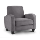 Vivo Upholstered Fabric Armchair by Lavishway | Fabric Sofas-60535