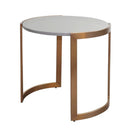 Voltare High Gloss Grey Top Side Table by Lavishway | Side Tables-22987