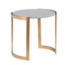 Voltare High Gloss Grey Top Side Table by Lavishway | Side Tables-22988