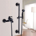 Classic Style Shower Set With Sliding Bar by Lavishway | Bathtub Faucets-49475