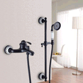 Classic Style Shower Set With Sliding Bar by Lavishway | Bathtub Faucets-49478