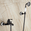 Classic Style Shower Set With Sliding Bar by Lavishway | Bathtub Faucets-49476