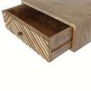 Isabelle Wall Mounted Bedside Table by Lavishway | Bedside Tables-51680