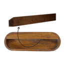 Isabelle Wall Mounted 1 Drawer Bedside Table by Lavishway | Bedside Tables-51637