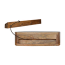 Isabelle Wall Mounted Rounded Bedside Table by Lavishway | Bedside Tables-51614