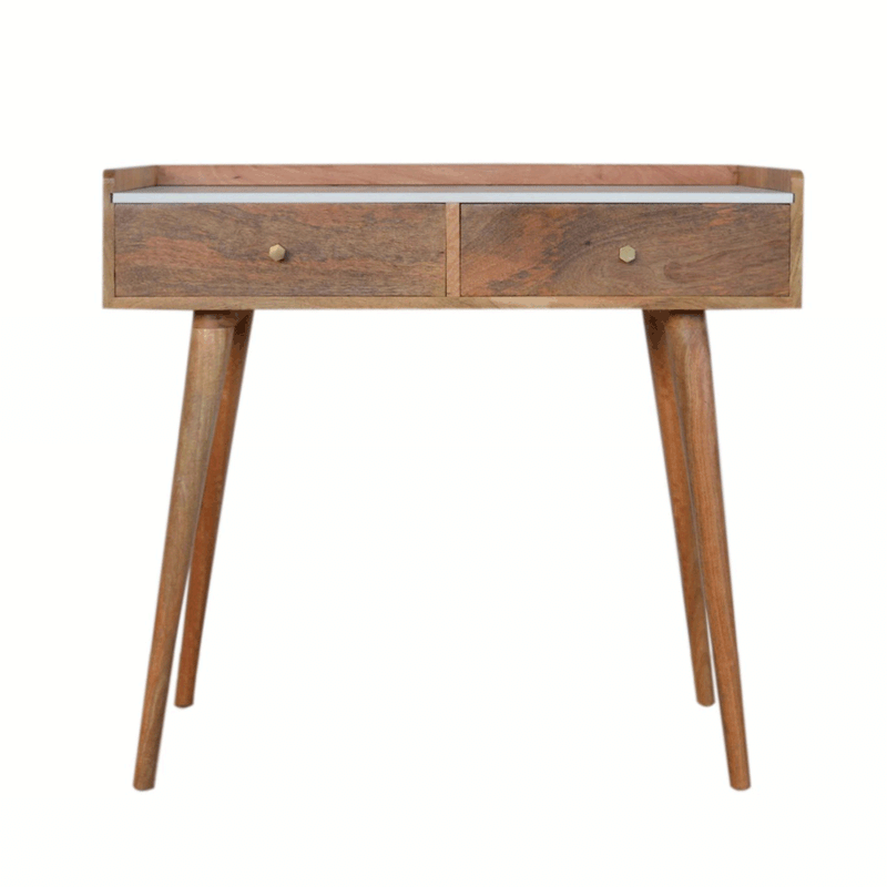 Xender 2 Drawers Antique Console Table by Lavishway | Hallway Console Table-57026