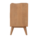 Xender 3 Drawers Contemporary Bedside Table by Lavishway | Bedside Tables-51975