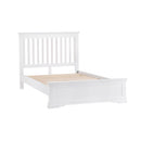 Swallow White Painted Double Bed Frame by Lavishway | Wooden Beds-36030