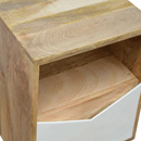 Xender Envelope Drawer Bedside Table by Lavishway | Bedside Tables-51964