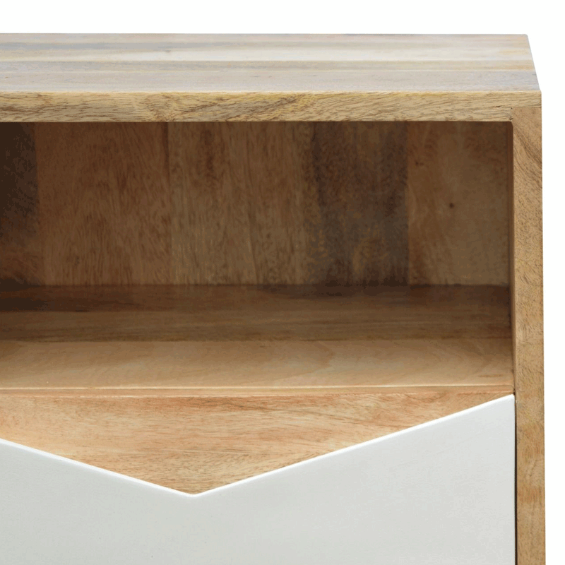 Xender Envelope Drawer Bedside Table by Lavishway | Bedside Tables-51965