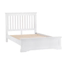 Swallow White Painted King Size Bed Frame by Lavishway | Wooden Beds-36028