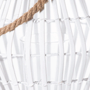 Convex Rope Detail Rattan Lantern by Lavishway | Candle Holders-51394