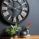 White Roman Numerals Skeleton Wall Clock by Lavishway | Wall Clocks-51646