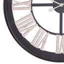 White Roman Numerals Skeleton Wall Clock by Lavishway | Wall Clocks-51644