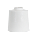 White Cylindrical Ceramic Vase by Lavishway | Vases-50875