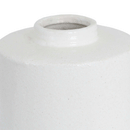 White Cylindrical Ceramic Vase by Lavishway | Vases-50876