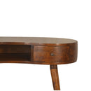 Williston 1 Drawer Rounded Writing Desk by Lavishway | Reclaimed Wood Desks-21484