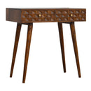 Williston 2 Drawers Carved Console Table by Lavishway | Hallway Console Table-21799