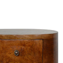 Williston 2 Drawers Rounded Bedside Table by Lavishway | Bedside Tables-21552