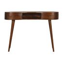 Williston 2 Drawers Rounded Writing Desk by Lavishway | Reclaimed Wood Desks-21464