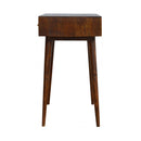 Williston Cube Carved Console Table by Lavishway | Hallway Console Table-21896