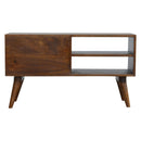 Williston Cube Carved Media Unit by Lavishway | TV Units Cabinets-21886