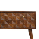 Williston Diamond Carved Hallway Bench by Lavishway | Benches & Storage Benches-21785