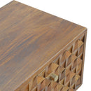 Williston Diamond Carved Media Unit by Lavishway | TV Units Cabinets-21795