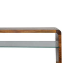 Williston Glass Shelf Media Unit by Lavishway | TV Units Cabinets-21737