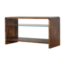 Williston Glass Shelf Media Unit by Lavishway | TV Units Cabinets-21734