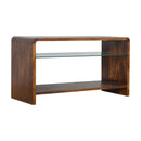 Williston Glass Shelf Media Unit by Lavishway | TV Units Cabinets-21732