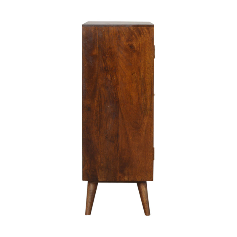 Williston Gold Inlay Abstract Cabinet by Lavishway | Cupboards-21705