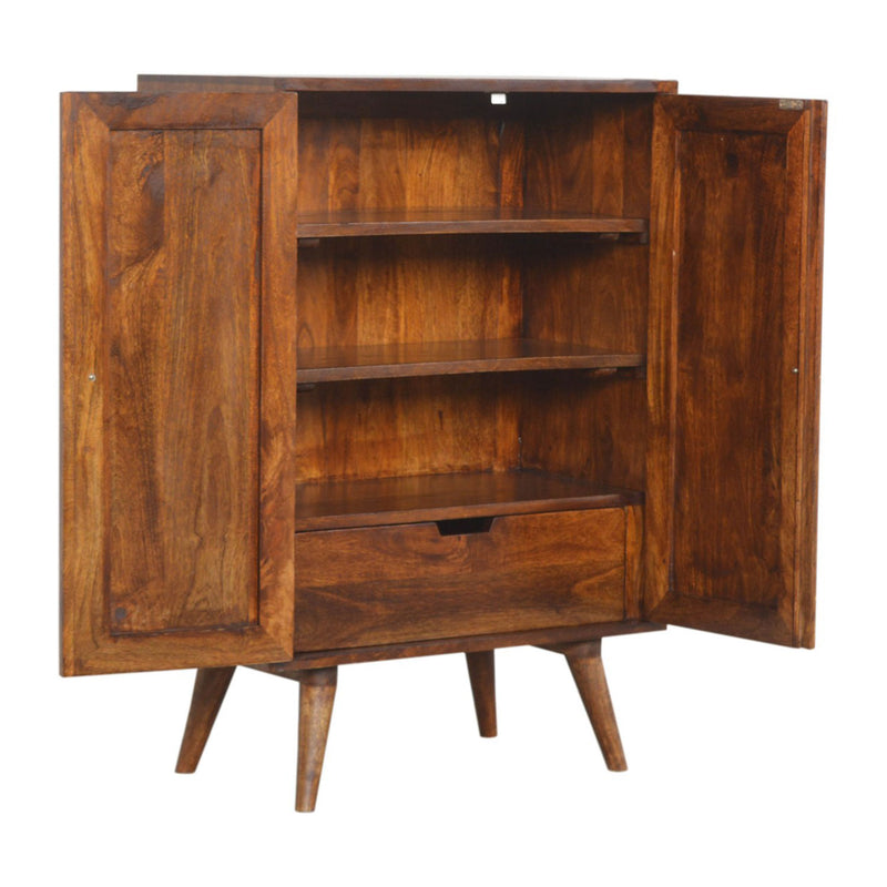 Williston Gold Inlay Abstract Cabinet by Lavishway | Cupboards-21700