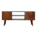 Williston Gold Inlay Abstract Media Unit by Lavishway | TV Units Cabinets-21692