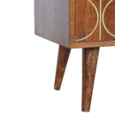 Williston Gold Inlay Abstract Media Unit by Lavishway | TV Units Cabinets-21695