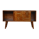 Williston Gold Inlay Abstract Sideboard by Lavishway | Sideboards-21675