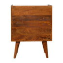 Williston Open Slot Sunrise Bedside Table by Lavishway | Bedside Tables-21451