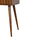 Williston Prism Chestnut Console Table by Lavishway | Hallway Console Table-21592